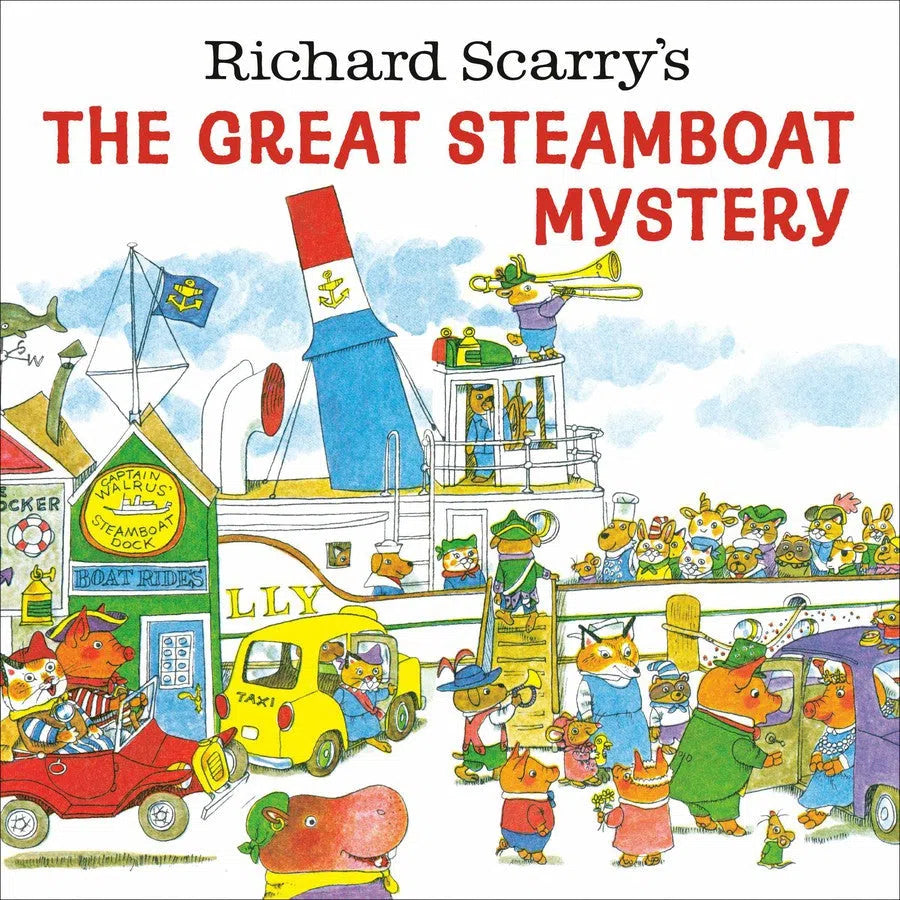 Richard Scarry's The Great Steamboat Mystery-Children’s / Teenage fiction: Classic and traditional-買書書 BuyBookBook