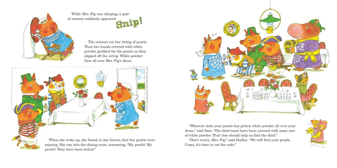 Richard Scarry's The Great Steamboat Mystery US - Paperback / softback