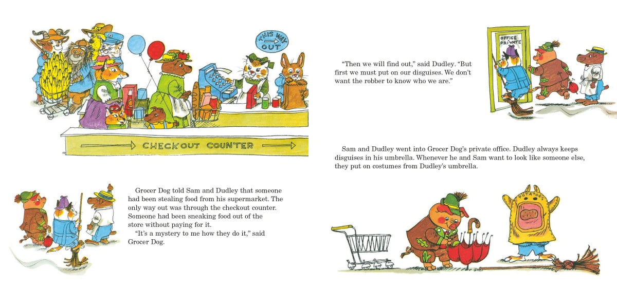 Richard Scarry's The Supermarket Mystery US - Paperback / softback