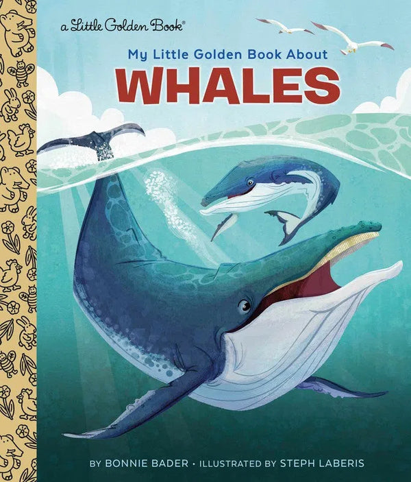 My Little Golden Book About Whales-Children’s / Teenage general interest: Fish and marine life-買書書 BuyBookBook