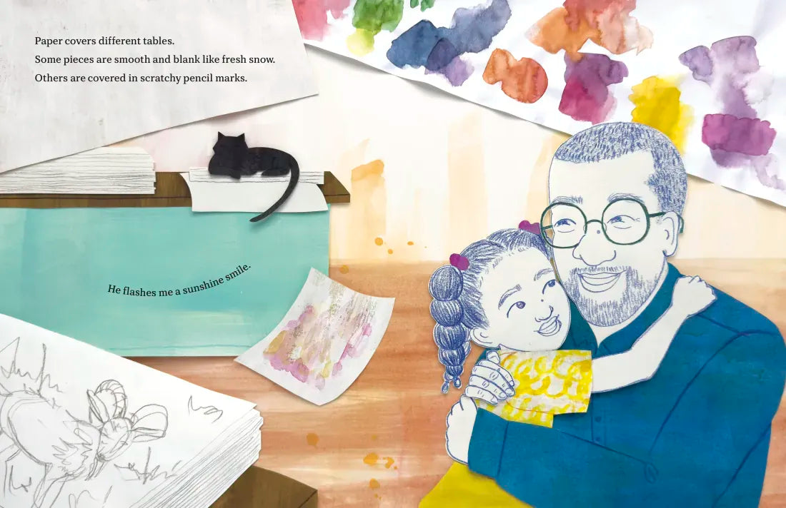Two Artists, Grandad and Me US - Hardback (9780593571224)