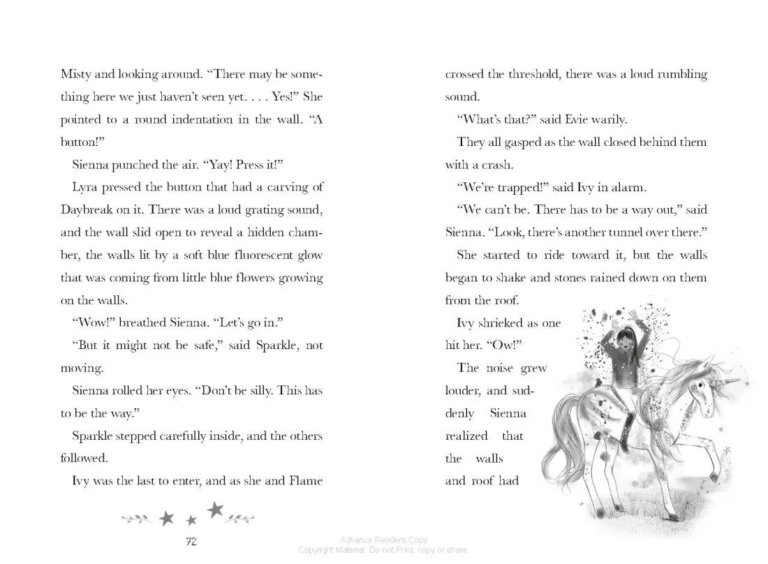 Unicorn Academy Treasure Hunt #4: Sienna and Sparkle US - Paperback / softback