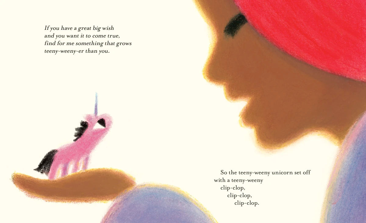 The Teeny-Weeny Unicorn's Great Big Wish US - Hardback (9780593571910)