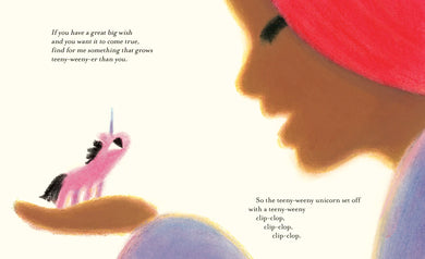 The Teeny-Weeny Unicorn's Great Big Wish US - Hardback (9780593571910)