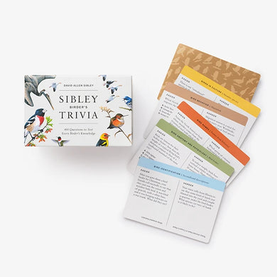 Sibley Birder's Trivia: A Card Game US - Cards