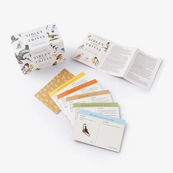 Sibley Birder's Trivia: A Card Game US - Cards