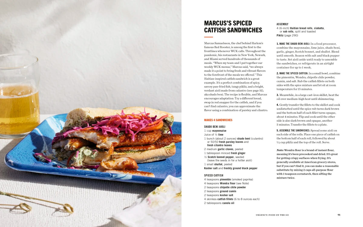 The World Central Kitchen Cookbook US - Hardback