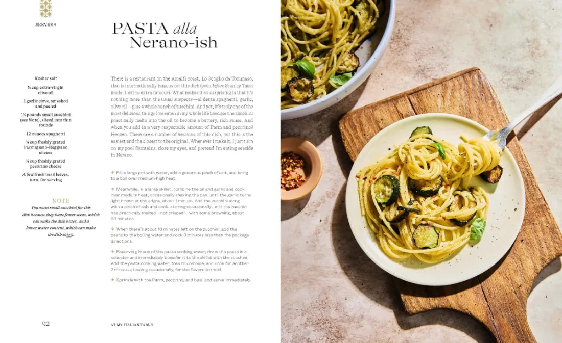 At My Italian Table US - Hardback