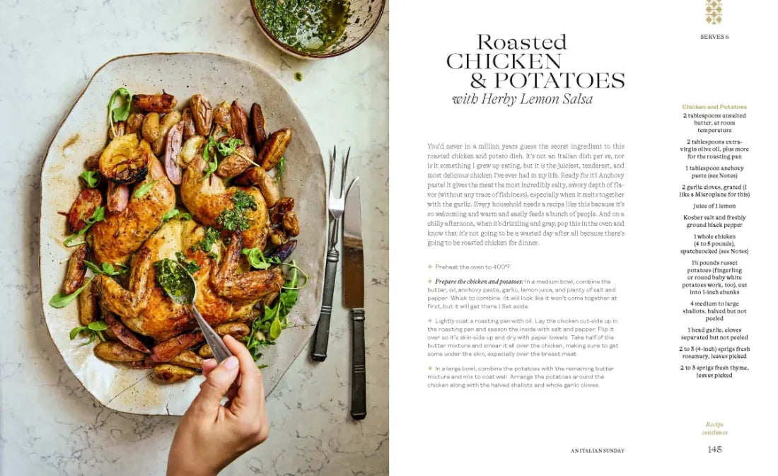 At My Italian Table US - Hardback