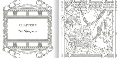 The Greek Mythology Coloring Book US - Paperback / softback