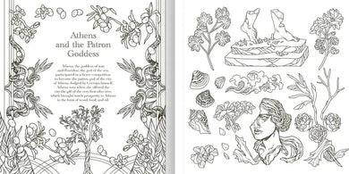 The Greek Mythology Coloring Book US - Paperback / softback
