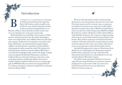 Blueberries for Sal Cookbook US - Hardback