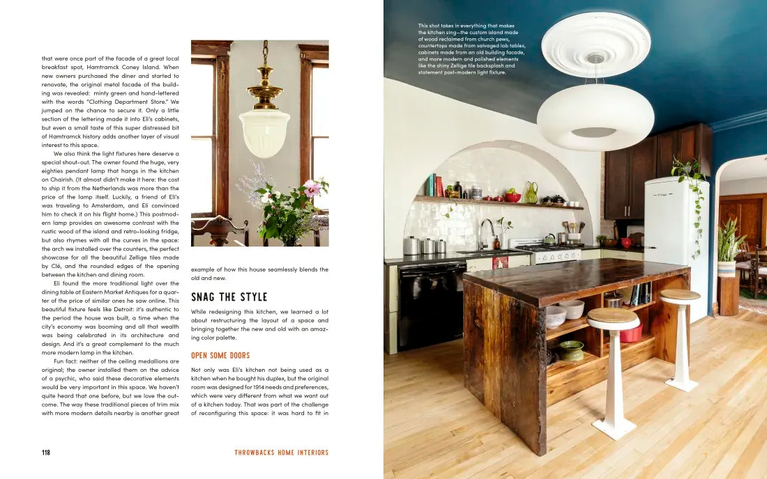 Throwbacks Home Interiors US - Hardback