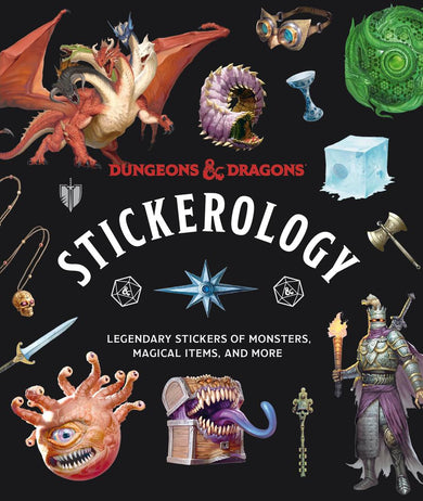 Dungeons & Dragons Stickerology-Lifestyle and Leisure-買書書 BuyBookBook
