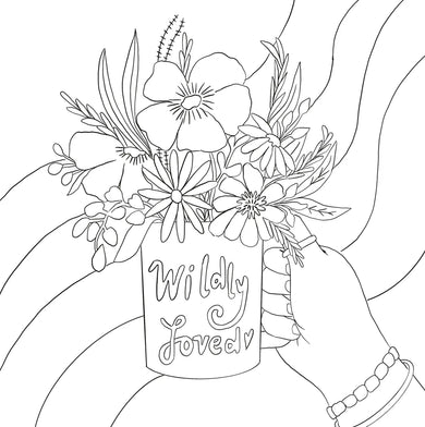 Wildly Loved Coloring Book US - Paperback / softback