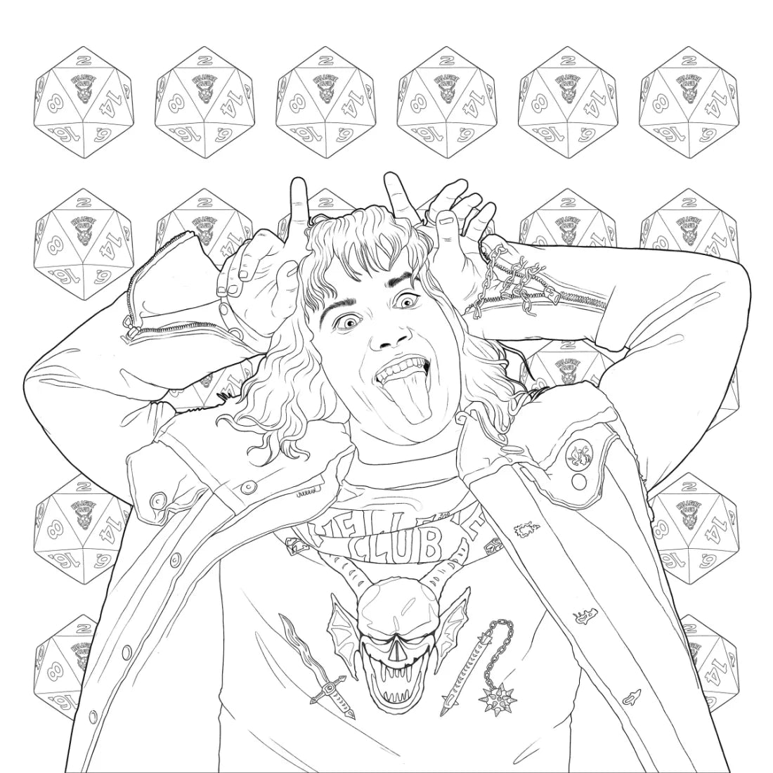 Stranger Things: The Official Coloring Book, Season 4 US - Paperback / softback