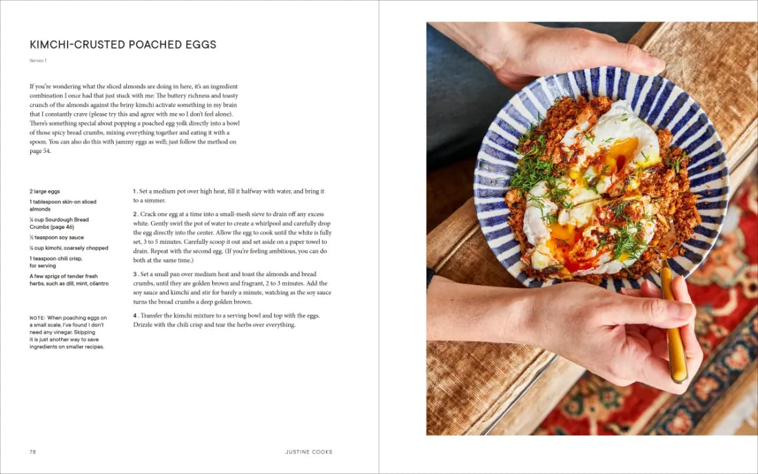 Justine Cooks: A Cookbook US - Hardback