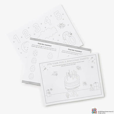 The Very Hungry Caterpillar's Coloring Placemats US - Game