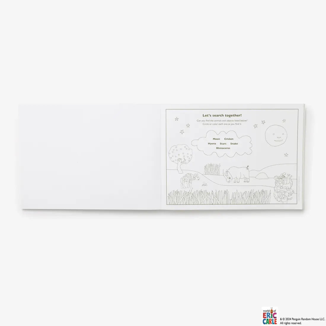The Very Hungry Caterpillar's Coloring Placemats US - Game