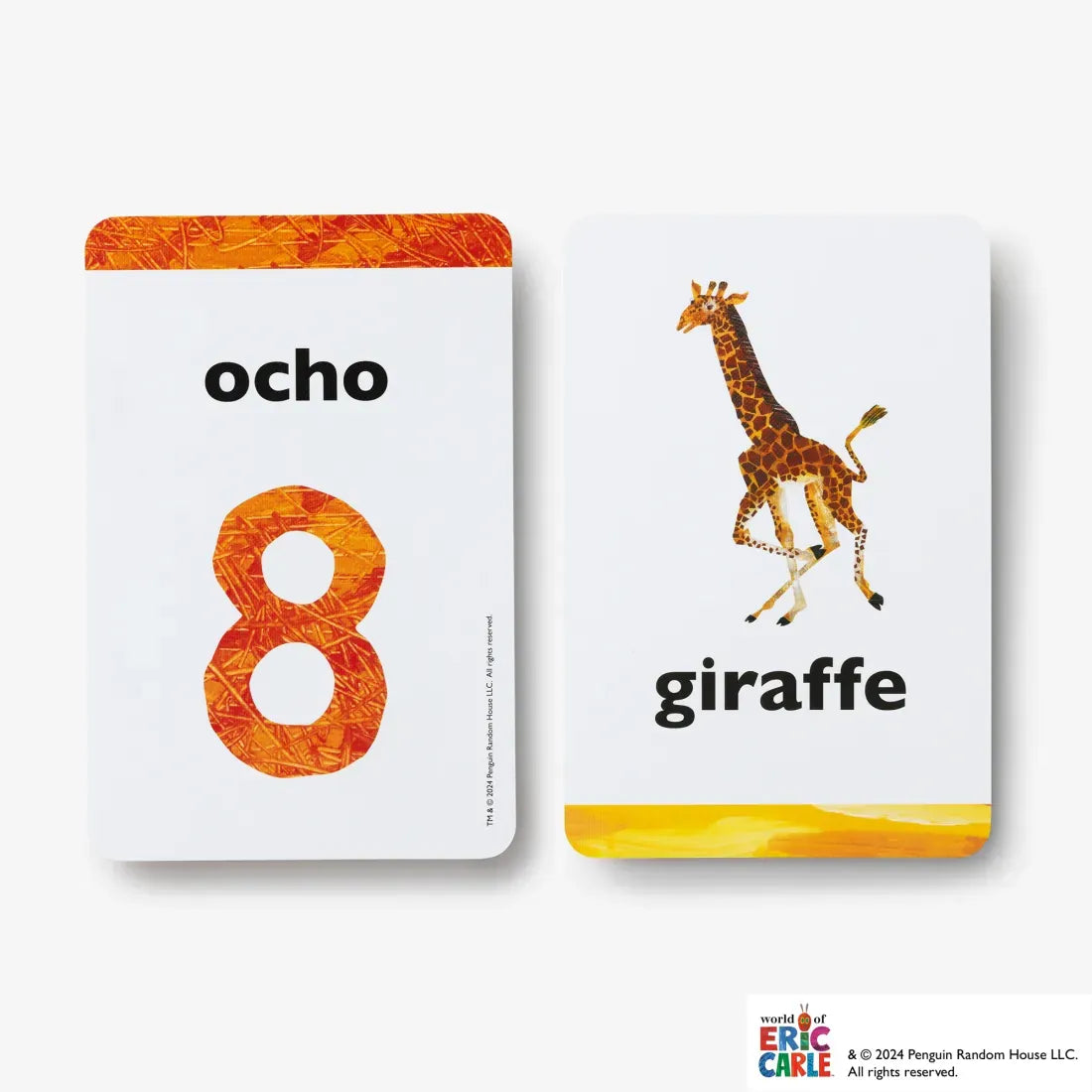 The World of Eric Carle Bilingual Flashcards US - Cards