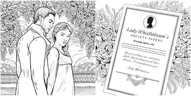 Bridgerton: The Official Coloring Book US - Paperback / softback