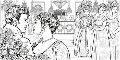 Bridgerton: The Official Coloring Book US - Paperback / softback
