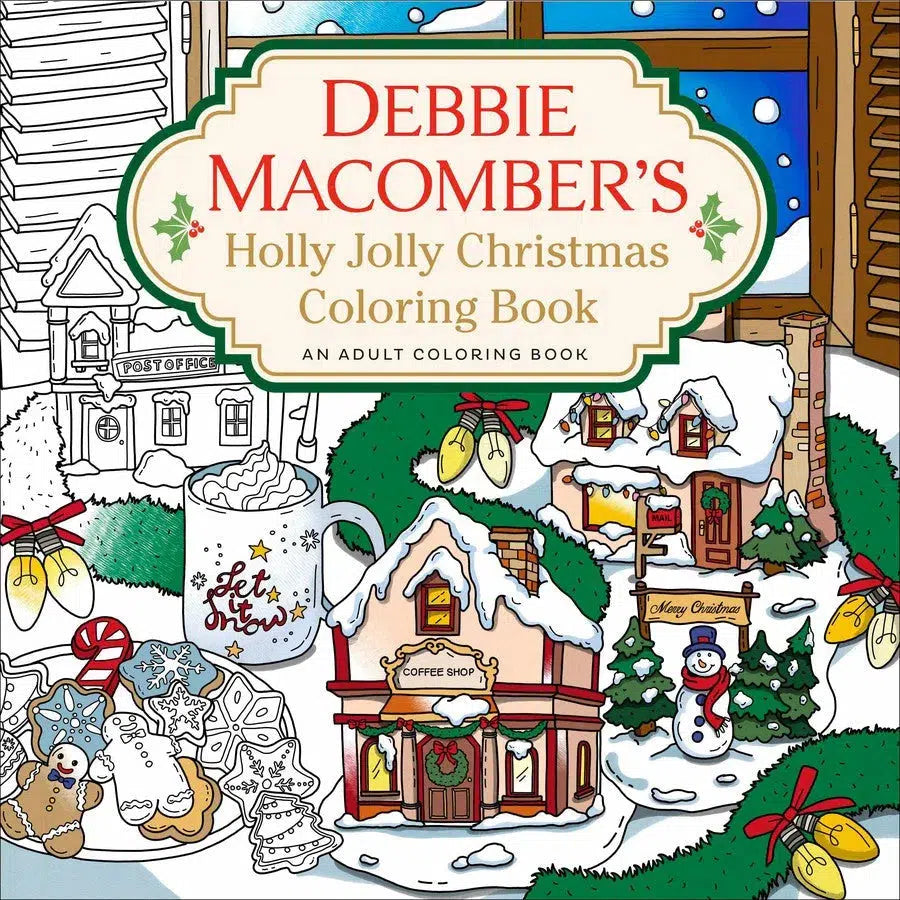 Debbie Macomber's Holly Jolly Christmas Coloring Book-Lifestyle and Leisure-買書書 BuyBookBook