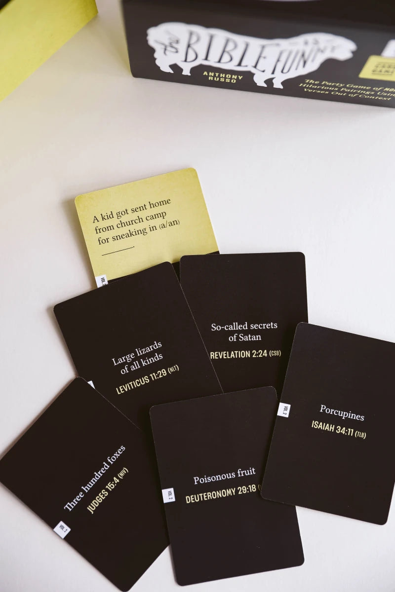 The Bible Is Funny Card Game, Volume 2 US - Game