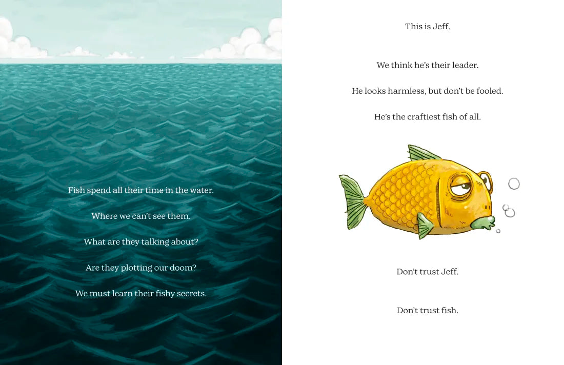 Don't Trust Fish US - Hardback