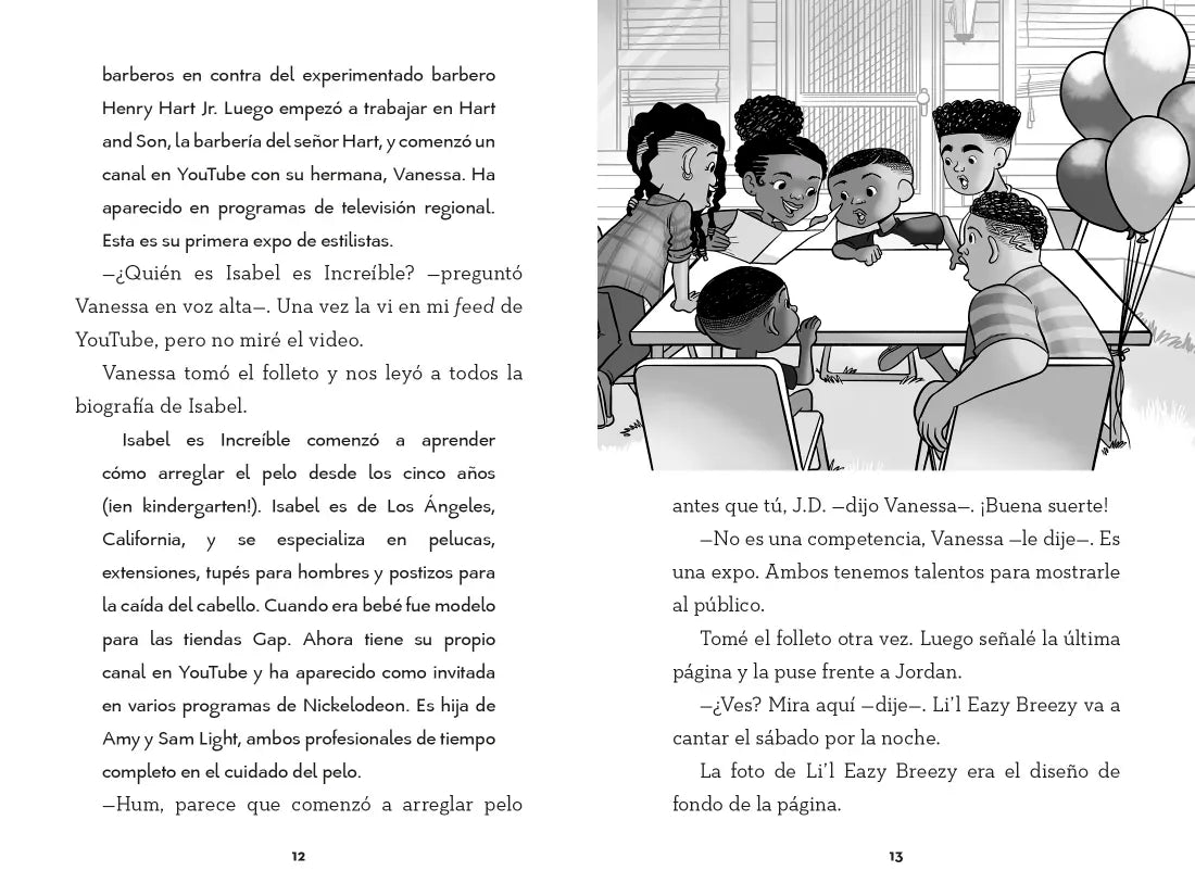 J.D. en la expo de estilistas (J.D. and the Hair Show Showdown Spanish Edition) US - Paperback / softback