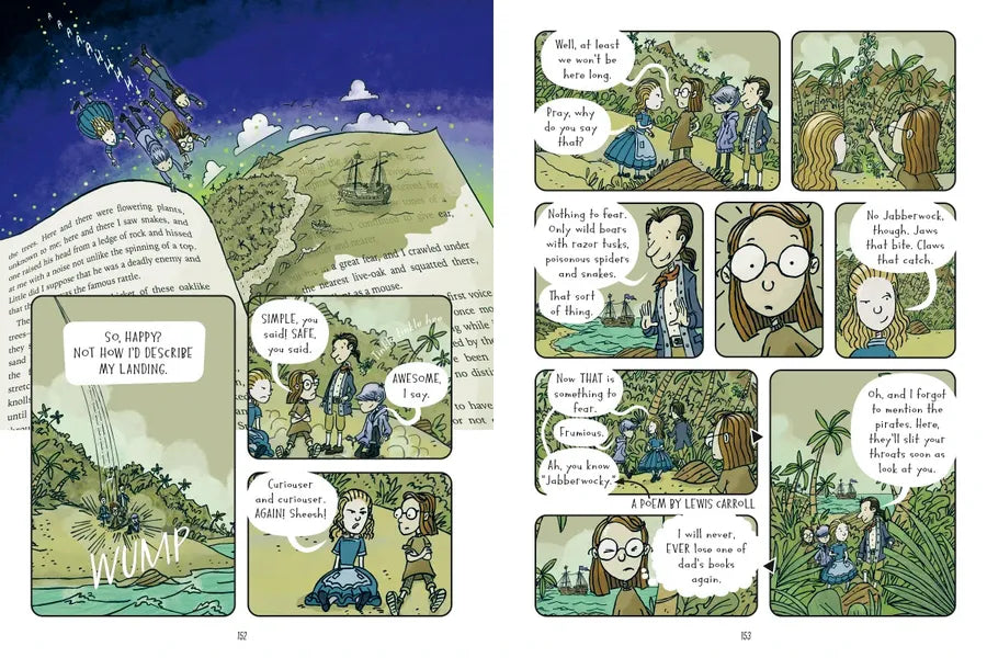 The Night Librarian: A Graphic Novel US - Hardback