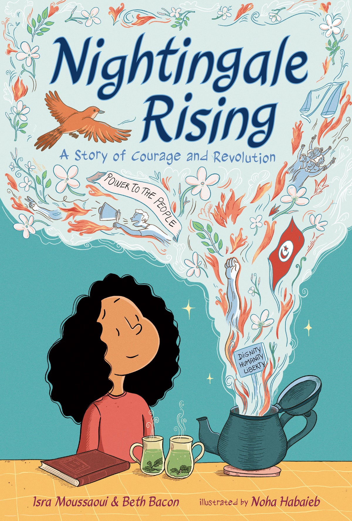 Nightingale Rising: A Graphic Novel cover (ISBN 9780593619797)