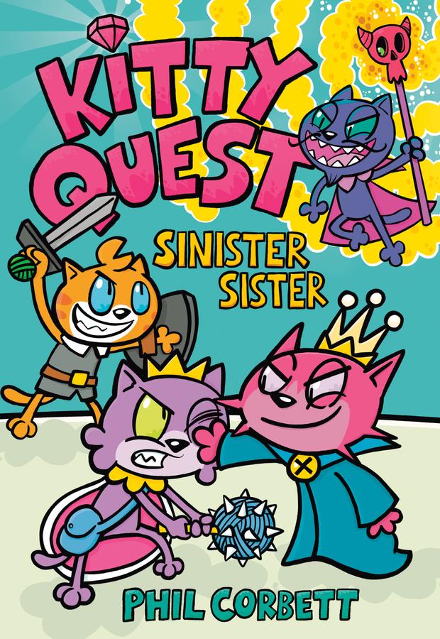 Kitty Quest: Sinister Sister: A Graphic Novel-Graphic novel / Comic book / Manga: genres-買書書 BuyBookBook
