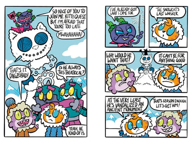 Kitty Quest: Sinister Sister: A Graphic Novel US - Hardback