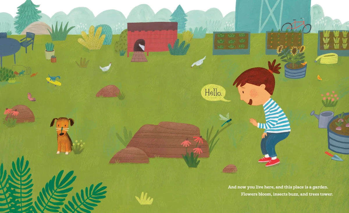 The Dinosaur in the Garden US - Hardback