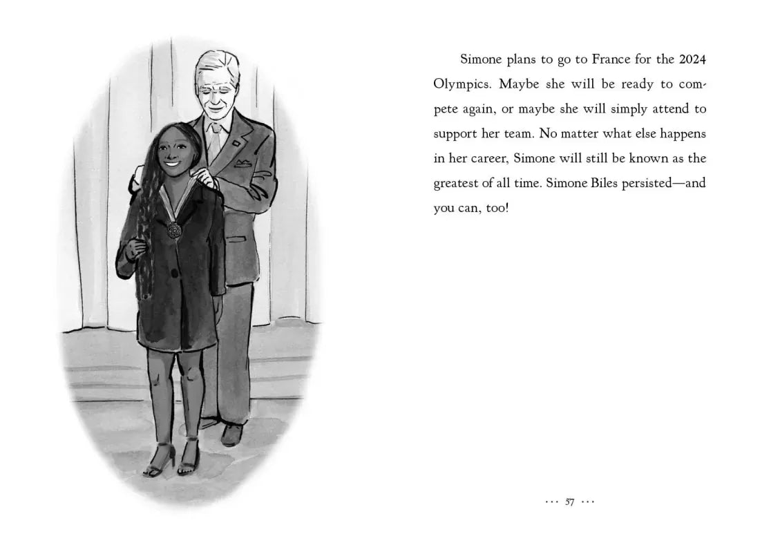 She Persisted: Simone Biles US - Hardback