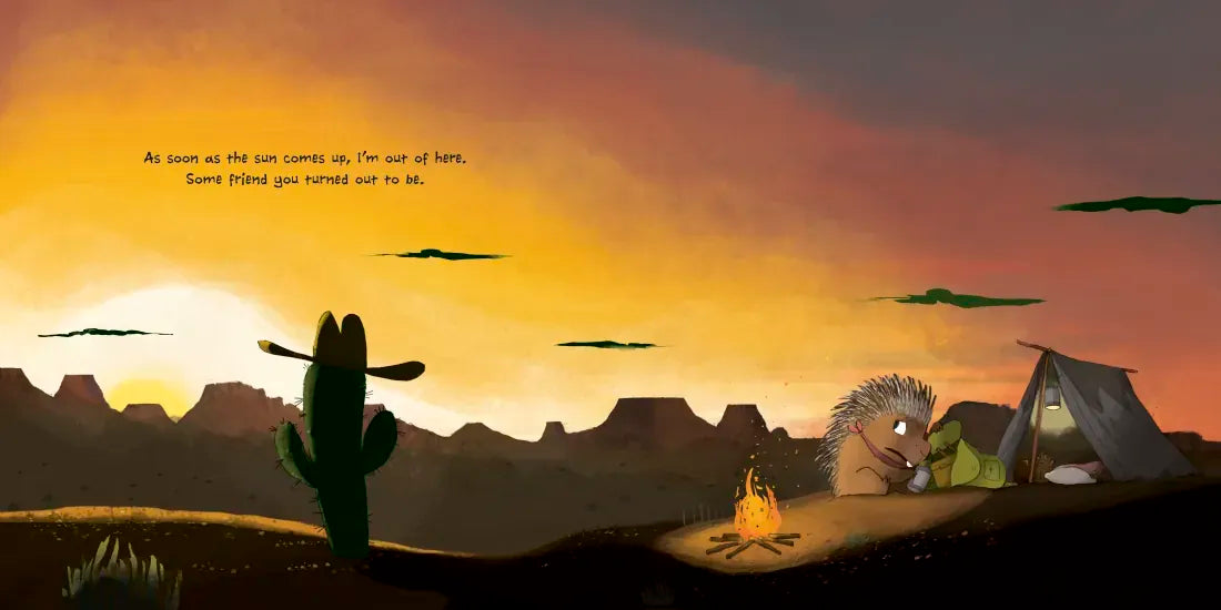 Porcupine and Cactus US - Hardback