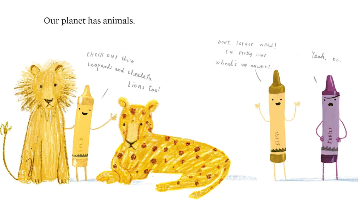The Crayons Love Our Planet US - Hardback
