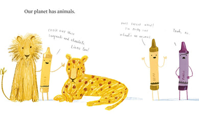 The Crayons Love Our Planet US - Hardback