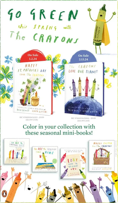 The Crayons Love Our Planet US - Hardback