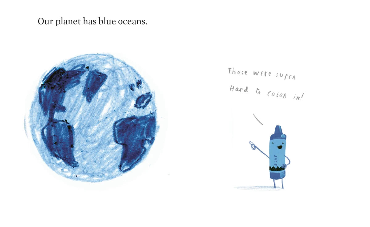 The Crayons Love Our Planet US - Hardback