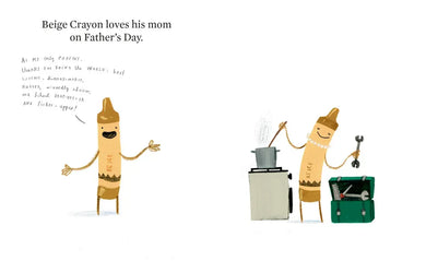 Happy Father's Day from the Crayons US - Hardback