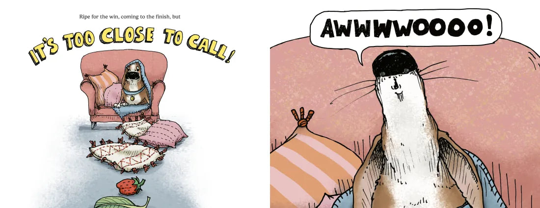 Dog vs. Strawberry US - Hardback (9780593643129)