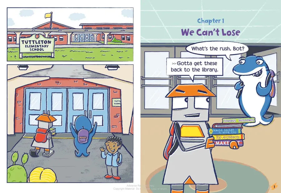 Shark and Bot #3: Zombie Doughnut Attack! US - Paperback / softback