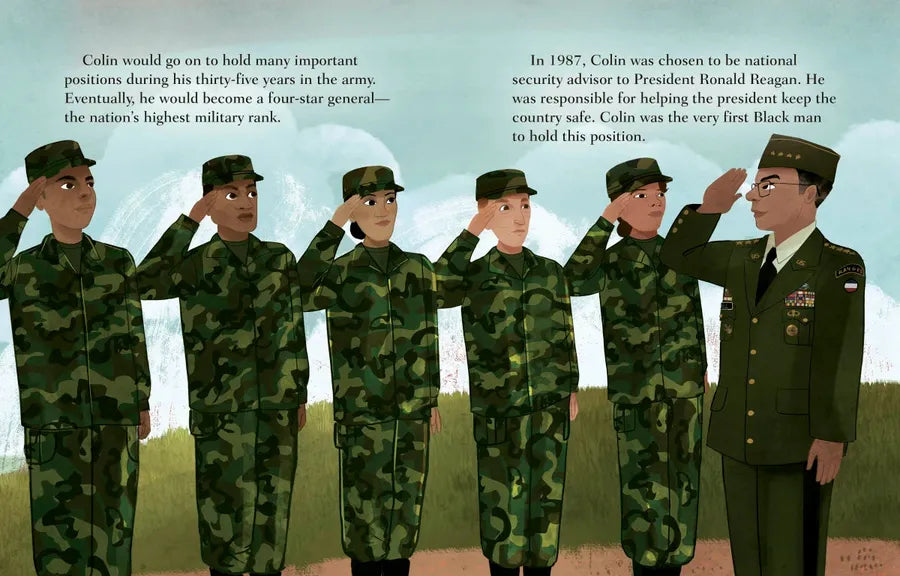Colin Powell: A Little Golden Book Biography US - Hardback