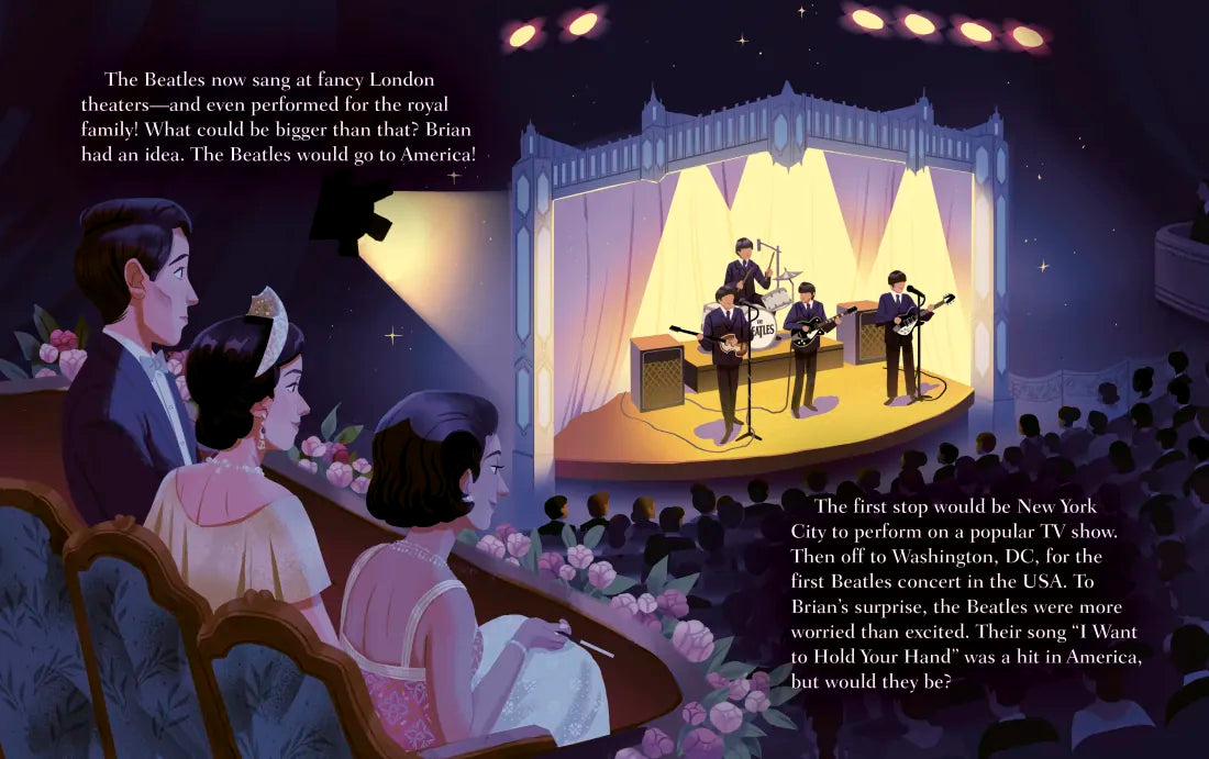 The Beatles: A Little Golden Book Biography US - Hardback
