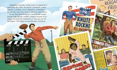Ronald Reagan: A Little Golden Book Biography US - Hardback