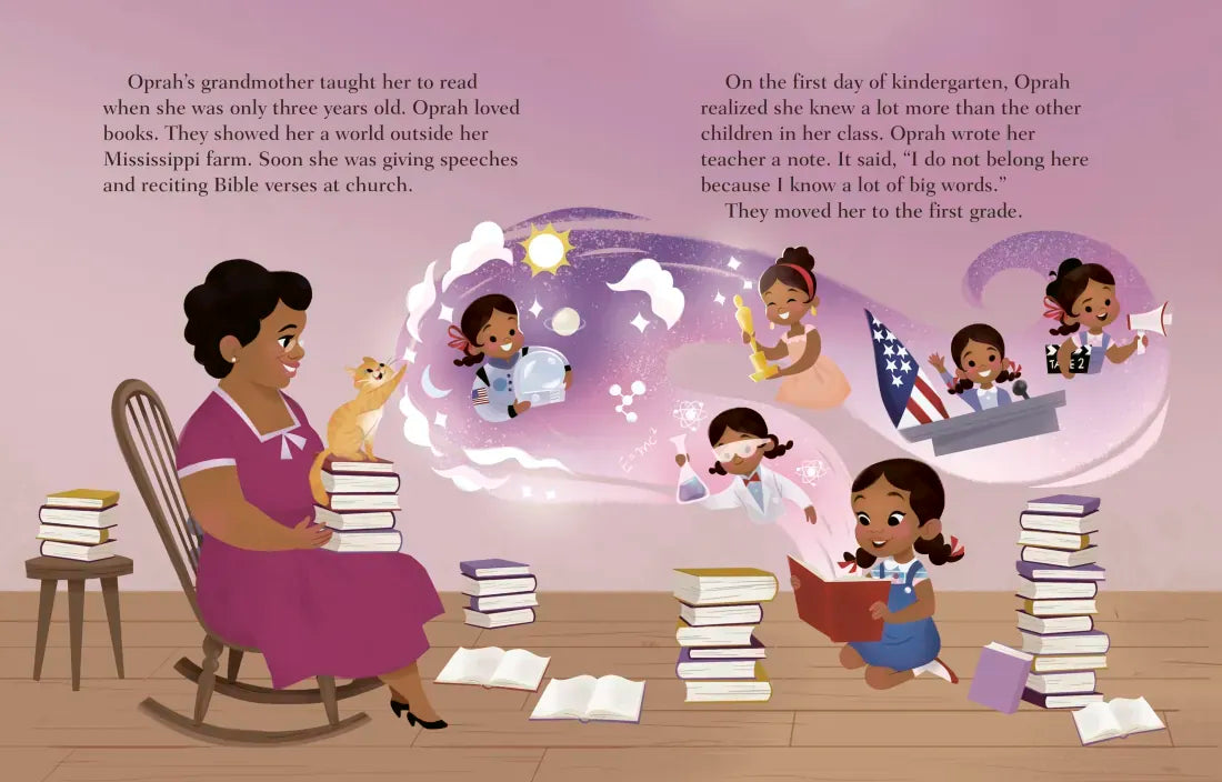 Oprah Winfrey: A Little Golden Book Biography US - Hardback