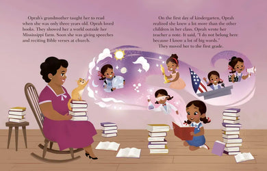Oprah Winfrey: A Little Golden Book Biography US - Hardback