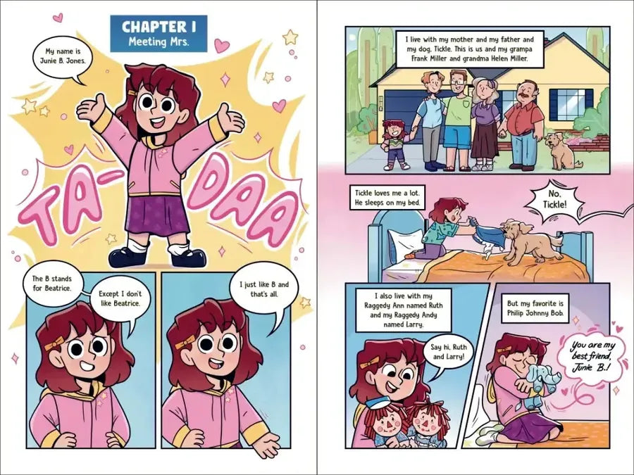 Junie B. Jones and the Stupid Smelly Bus: The Graphic Novel US - Paperback / softback